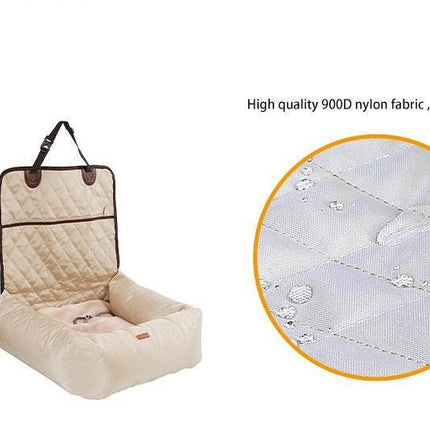 2-In-1 Pet Travel Bed: Portable And Versatile Dog Carrier And Car Seat