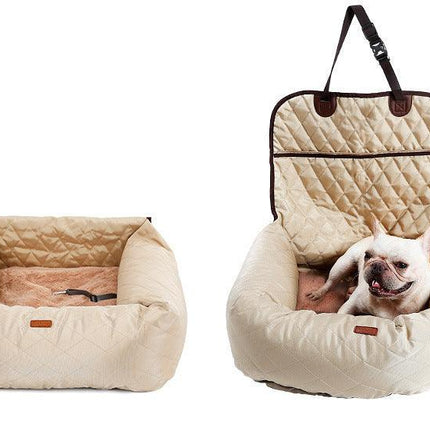 2-In-1 Pet Travel Bed: Portable And Versatile Dog Carrier And Car Seat