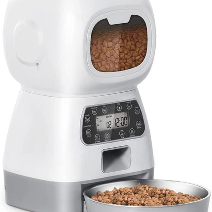 Smartpaws Remote-Controlled Pet Feeder: Automatic Food Dispenser With